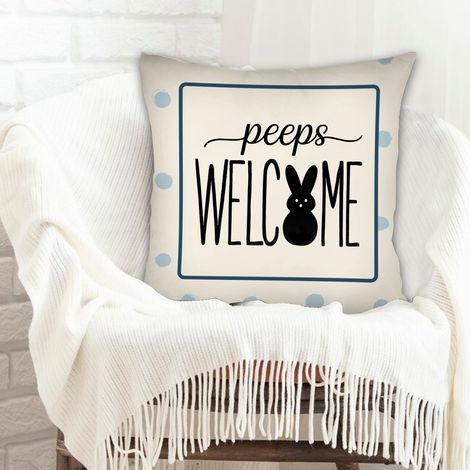 Housse de coussin pour décoration intérieure résistant aux tachespour la Saint-Valentin, la Fête des Mères, anniversaire