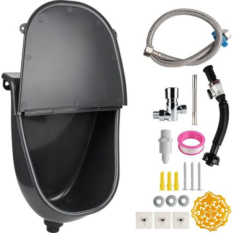 Wall Mounted Urinal for Men, Complete Set for Bathrooms (1/5)