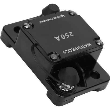 Porte-fusible automatique étanche 250A, disjoncteur DC 12V-24V pour véhicule et bateau (1/5)