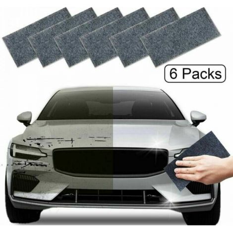 Lot de 6 chiffons Nano Sparkle Cloth Car Scratch Repair Cloth Nano Magic Cloth pour voiture Nouveau thsinde (1/5)