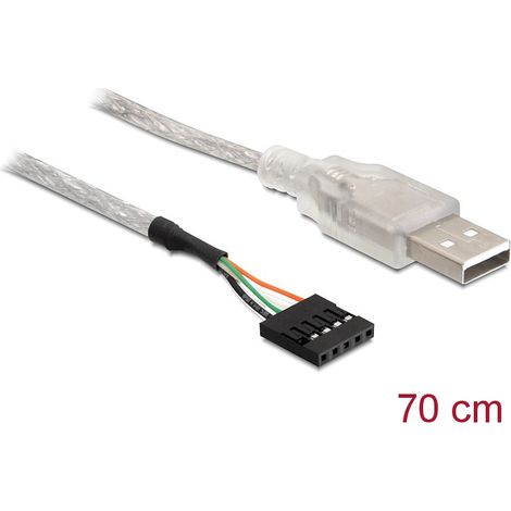 Delock cable usb 2.0-a male to pin header