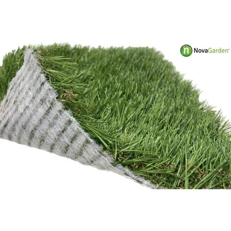 C茅sped artificial rollo de 2x2,5m de 40mm altura de fibra y 18900 puntadas m虏 (100% reciclable) (1/5)