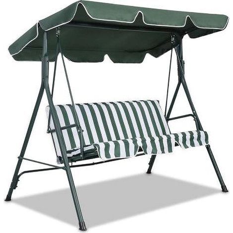 Waterproof ruffled cover for outdoor hammock and swing, 164 x 114 x 15 cm (1/5)