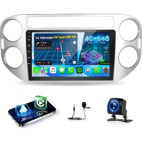 4G+64G Android Autoradio avec Carplay (1/5)