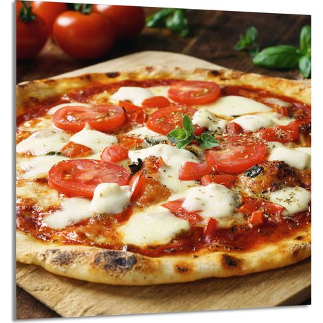 PANNELLO IN VETRO PER CUCINA 60x65 Pizza (1/5)