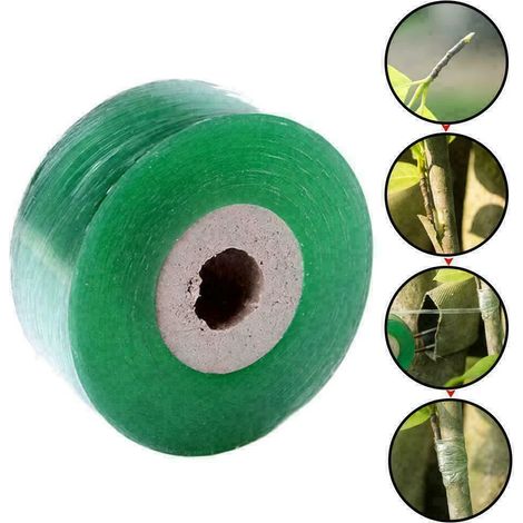 Ruban de greffage, film de taille auto-adhésif et extensible, outil pour la culture horticole des arbres et des semis. (1/5)