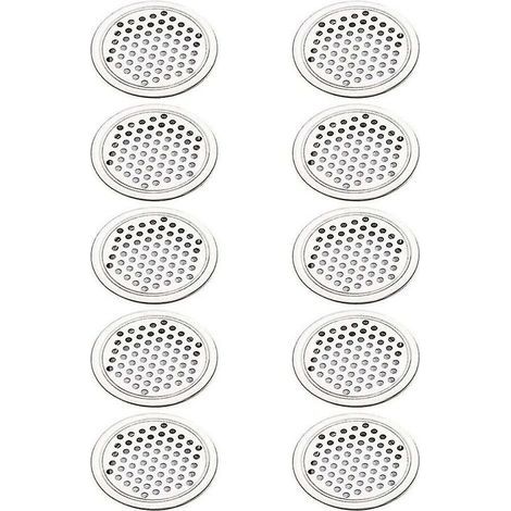 20 Pieces Round Stainless Steel Air Vent Grille Ventilation Grill Cover Circle (1/4)