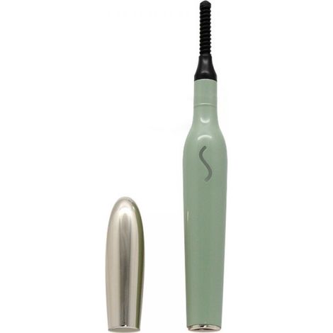 Recourbe-cils électrique chauffant rechargeable USB Type C, brosse en silicone portable pour des cils recourbés longue durée (1/5)