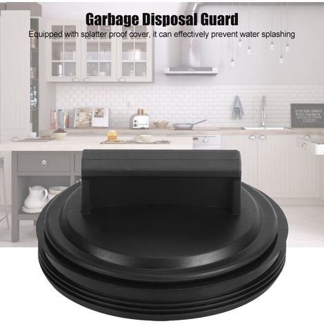 Bouchon de cuvette pour broyeur de déchets alimentaires, bouchon de cuvette en plastique, protection anti-éclaboussures, bouchon d'étanchéité, accessoires pour broyeur de déchets de cuisine (1/5)