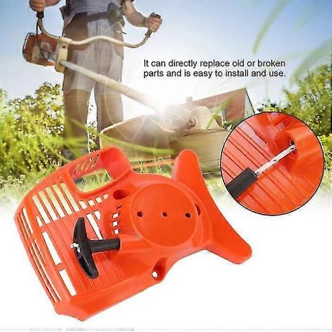 Ensemble de lanceur à rappel pour mandrin de coupe-bordures compatible avec les modèles FS38, FS45, FS55, FC55, HL45 et KM55. (1/4)