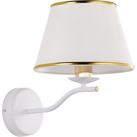 Applique classica bianca oro 1xE27 15W Samba Jupiter (1/5)