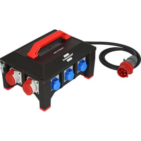 Brennenstuhl BSV 5-32A FI distribuitore di corrente nero