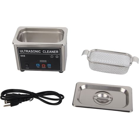 Nettoyeur ultrasonique domestique CJ-008 pour bijoux, montres, lunettes et prothèses dentaires (Super Clean) (1/5)