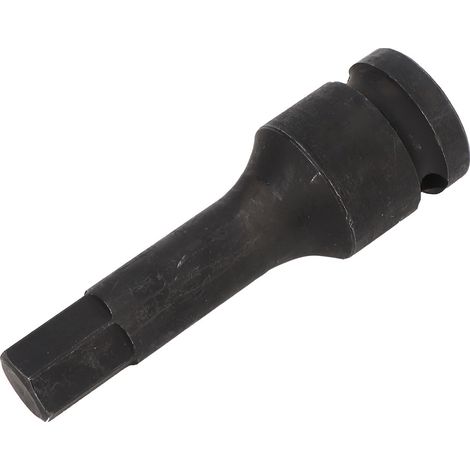 Embout de tournevis à douille hexagonale 1/2 po, 42, en chrome-molybdène antidéflagrant, accessoires pour outils à percussion pneumatiques (douille 1/2 po H12) (1/5)