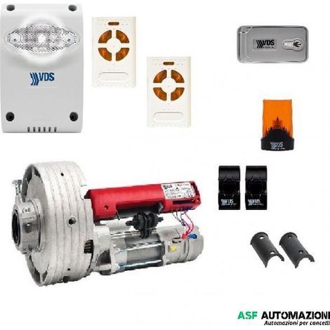 Kit motore serranda garage VDS 1000043/BK 230V fino a 180 kg con elettrofreno