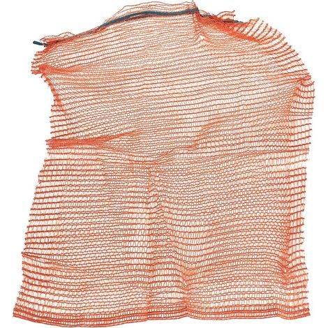 Raschel drawstring bag 30x50cm 5kg / Orange (100/2000/6000)