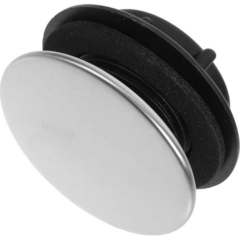 MERRYHAPY Cache-Trou Évier Cuisine Acier Inoxydable Couvercle Décoratif pour Trou Robinet Protection Contre Débris Et Eau pour Robinet Évier 2,8-4cm (1/5)