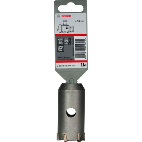 corona perforadora hueca SDS Plus-9 35 mm 35 x 50 x 72 mm 6  BOSCH 2608550614
