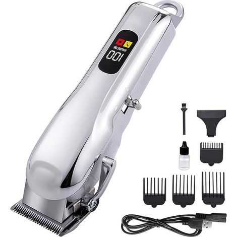 Tondeuse Chevaux Sans Fil, Tondeuse Cheval, Puissante et Silencieuse, Rechargeable pour Crinière Épaisse et Poils Emmêlés, Trimmer pour Chevaux (1/5)