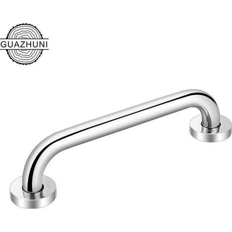 Barre D'Appui - Acier Inoxydable - 30 Cm - Salle De Bain Toilette Baignoire - 1 Pièce (1/5)