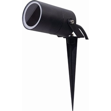 Faretto picchetto esterno alluminio top light pico ne ip65 gu10 led orientabile