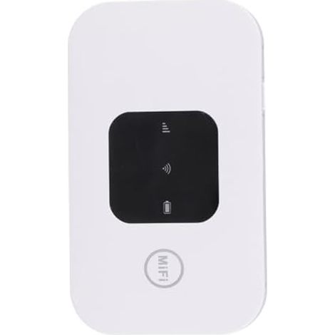 Akozon Portable WiFi High WiFi Speed White Small 4g Mobile Hotspot 4g WiFi 4g Hotspot Router Routeurs WiFi pour Téléphone Portable Bureau Tabletwlan Routeur Mobile Support 10 (1/5)