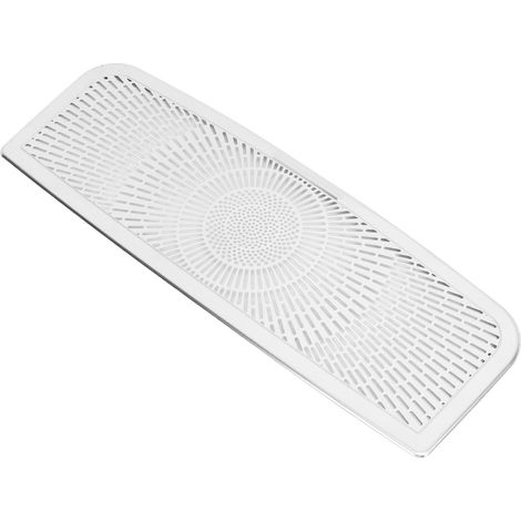 Cache-lampes de lecture avant intérieurs en acier inoxydable pour Mercedes-Benz Classe S W221 (2008-2013) (1/5)