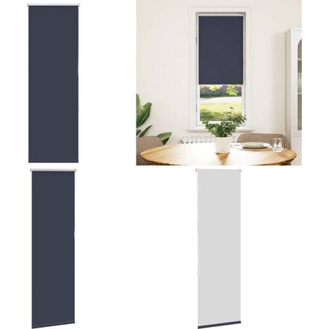 vidaXL Verdunkelungsrollo Marineblau 60x150cm Stoffbreite 55,7 cm (1/5)