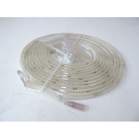 Ruban bandeau LED 7.2W/m blanc naturel 4000K longueur 5m alim 12V (non incl) TPU exterieur IP65 (1/2)