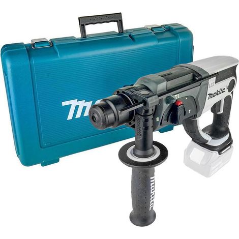 Makita DHR202Z 18V 2kg Lithium Cordless SDS Hammer Drill White + Carry Case (1/3)