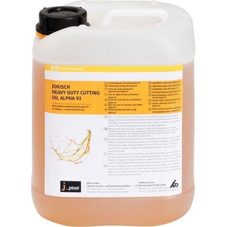 Jokisch Hochleistungs-Schneidöl chlorfrei Alpha 93, Inhalt: 5 l