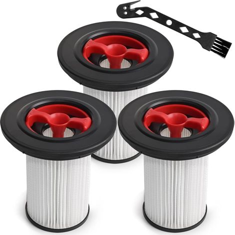12 pièces filtres de rechange pour aspirateur Bosch Unlimited Gen2 Serie8, filtre HEPA avec brosse, compatible 12036642/12023349 (1/5)