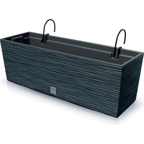 Prosperplast Blumentopf FURU CASE W Anthrazit 58 cm (1/5)