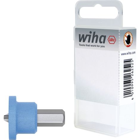 Wiha Bit Set DryWall Stop 25 mm Phillips 2-tlg. 1/4" C6,3 in Box (27077)