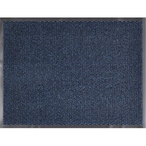 1 Paillasson Intérieur Extérieur Dos Antidérapant Polyamide Bleu 80x120 Cm Caravane Garage (1/5)