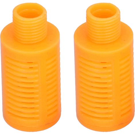 Silencieux pneumatique orange-jaune, lot de 50, PSL-01 (1/5)