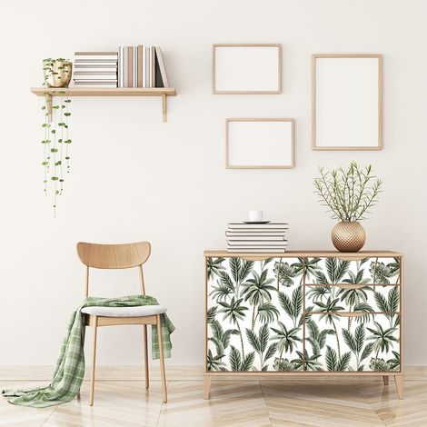 Sticker meuble tropical Papara 40 x 60 cm (1/5)