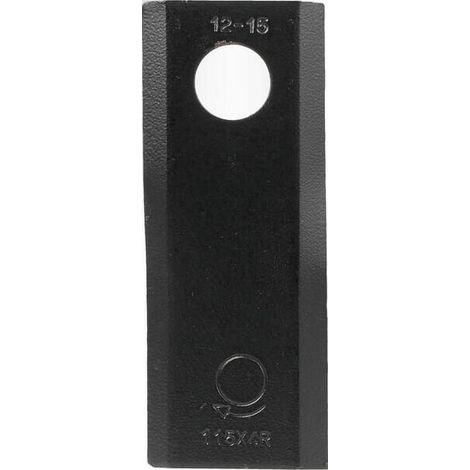 Cuchilla segadora Dch. 115x45x4 mm bore di谩metro18.25 mm v谩lida para Kuhn/John Deere/New Holland paquete de 25 uds. UNIVERSAL