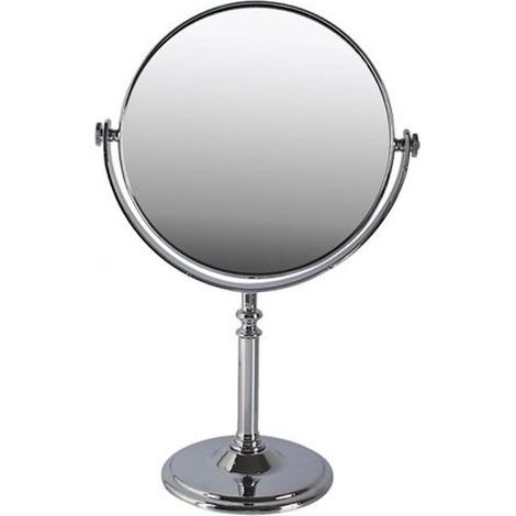 Cleafe - Specchio 6" Da Tavolo Make Up Trucco Accessorio Appoggio Bagno Donna 27 Cm 52771 - (1/2)
