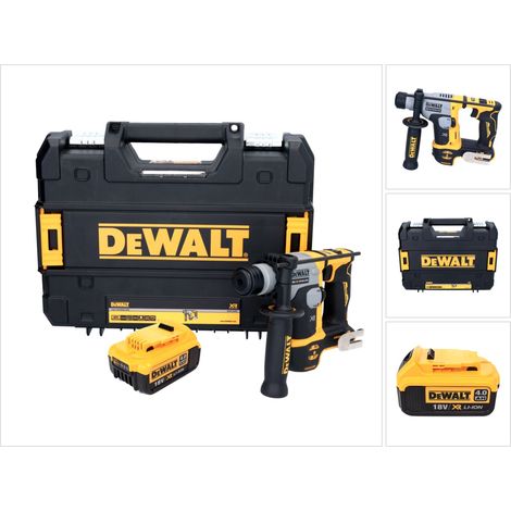 DeWalt DCH 172 Trapano a percussione a batteria 18 V 16 mm 1,4 Joule SDS plus Brushless + 1x batteria ricaricabile 4,0 Ah + TSTAK - senza caricatore