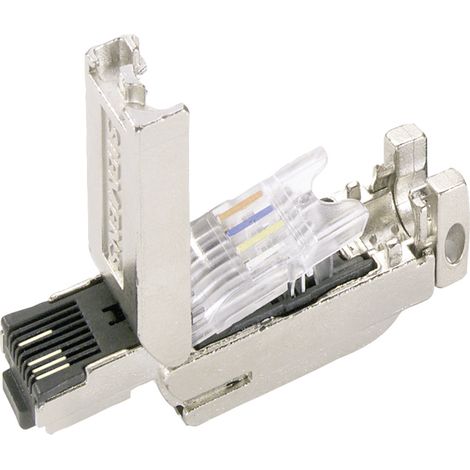 Siemens 6GK1901-1BB10-2AB0 IE FC RJ45 Plug 180, RJ45 Steckverbinder mit FC Anschlusst., 180 Grad 6GK