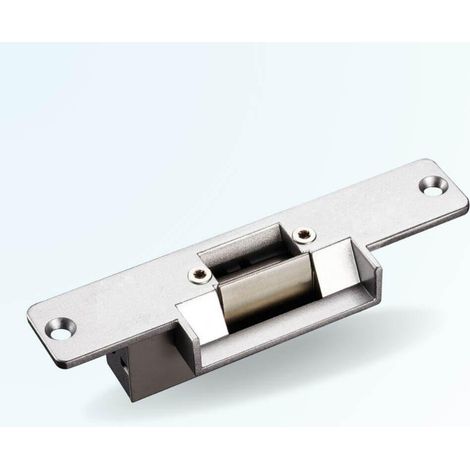 Gâche électrique courte 12V à encastrer à émission