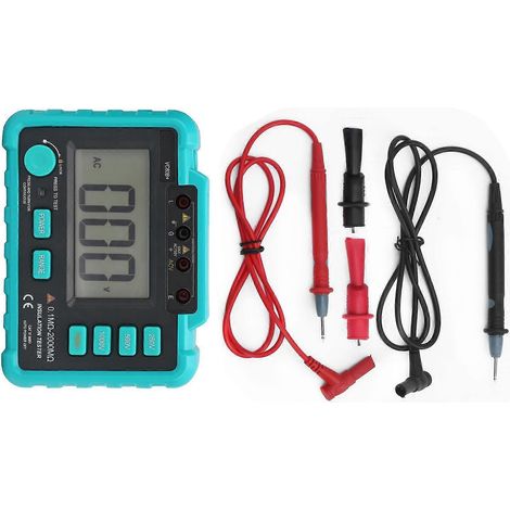 VC60B+ Digitales Multimeter, Widerstandsmessgerät mit LCD-Anzeige, 250/500/1000 V