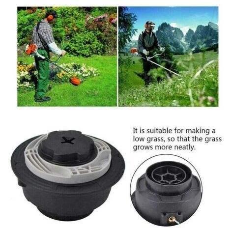 Tête de coupe Tigrezy, compatible avec les modèles Stihl AutoCut C6-2 FS38 FS40 FS45 FS50 FSE81 et FSE 4006 710 2126, tondeuse à gazon Stihl Autocut C6-2 (81,25 mm). (1/3)