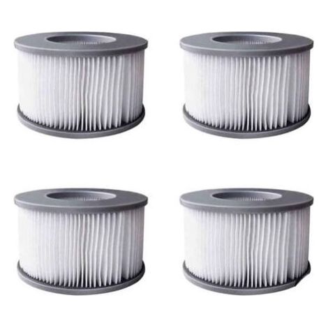 Filtre pour , pour MSPA Whirlpoal Filter - Cartouches filtrantes pour sous - Bateaux et Spa Chauds - Modèle à partir de 2020 (4pièces.) (1/5)