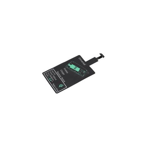 Récepteur de chargeur sans fil avec courant de charge de 1000 mA et taux de conversion supérieur à 70 % - Micro USB (1/5)