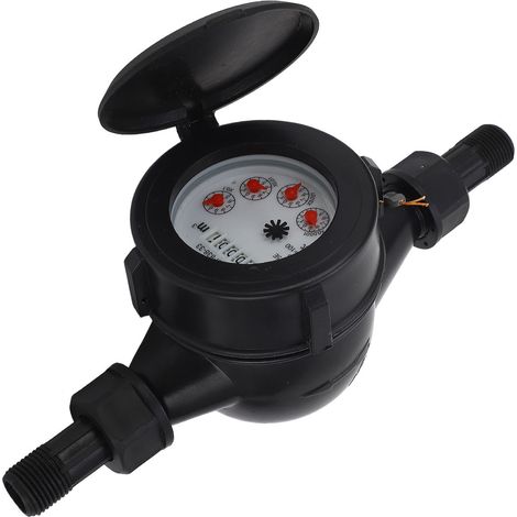 Trockendurchfluss-Wasserzähler DN15 Innen/Außen 15 mm Magnetkupplung, Übertragung, korrosionsbeständig (1/5)