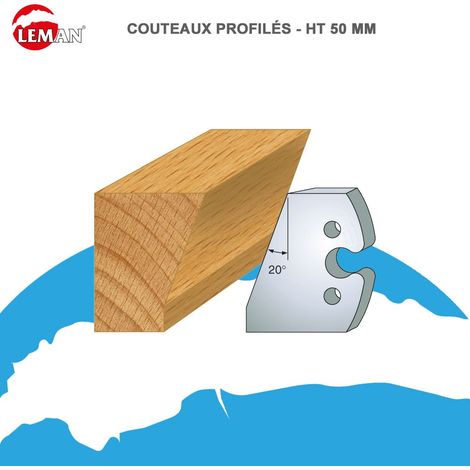 Jeux 2 contre-fers Classic PROFIL N°230 Haut. 48 Ep. 5,3mm