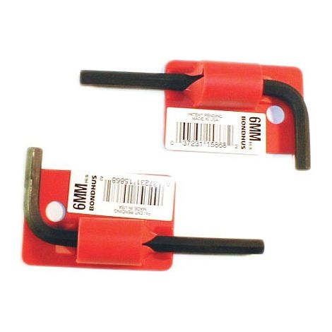 Chiave a brugola Bondhus 2 mm acciaio Protanium chiaro