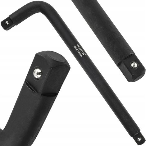 Manija en L llave para ruedas 3/4 de pulgada 450 mm tipo L forjado para casquillos Cr-Mo (1/5)